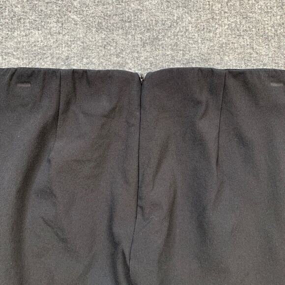 Rag & Bone NY Pants Womens 4 Black Pleated Skinny Back Zip Stretch Waist Trouser - Picture 7 of 9